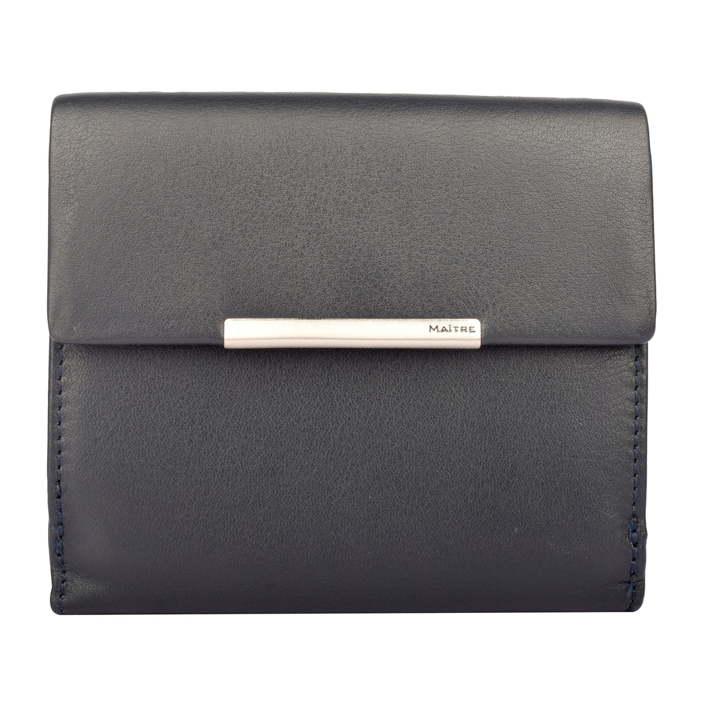 Maître Portemonnaie 'Belg' in Schwarz: Vorderseite
