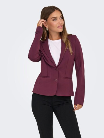 Blazer 'ONLPoptrash' ONLY en rouge : devant