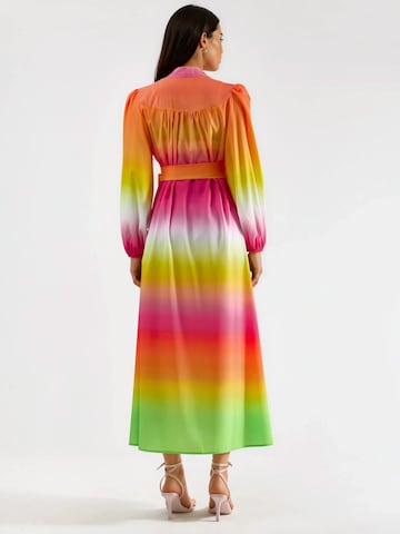 MSN Collection Shirt dress in Orange