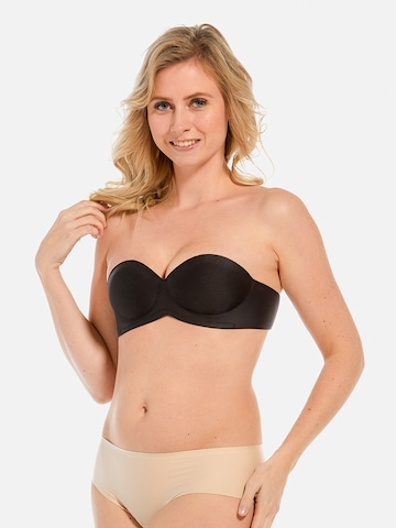 MAGIC Bodyfashion Bra in Black: front