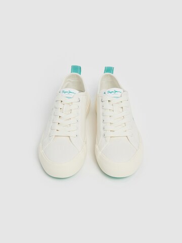 Pepe Jeans Sneakers 'Allen Band' in White