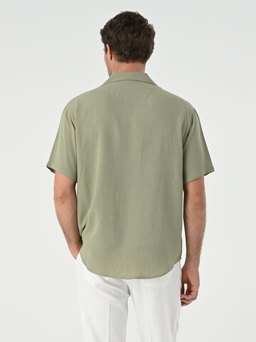 Antioch Regular fit Button Up Shirt in Green