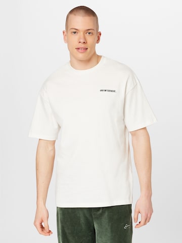 9N1M SENSE Skjorte i hvit: forside
