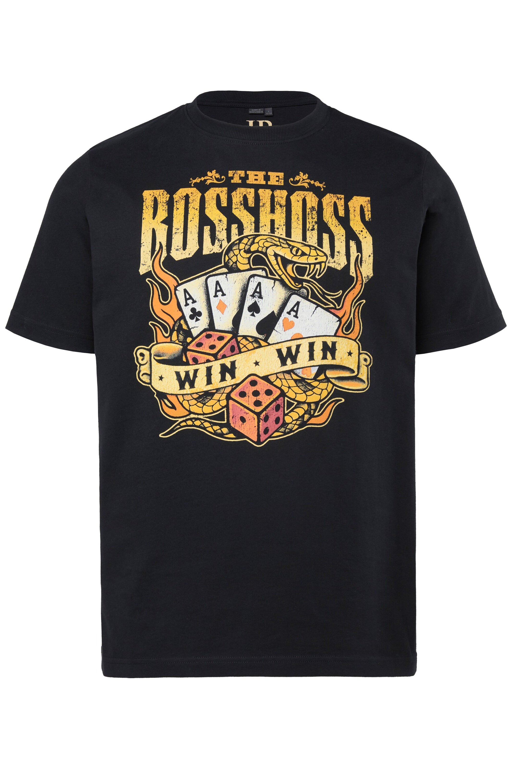 JP1880 Shirt in Black: front