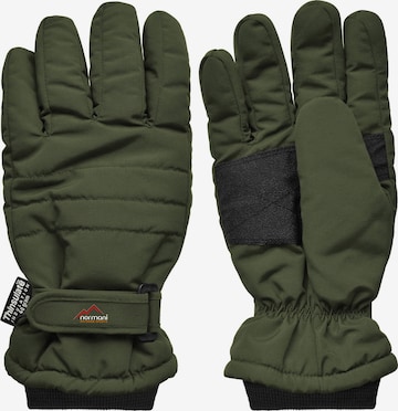 Gants de sport 'Snowguard Pro' normani en vert : devant