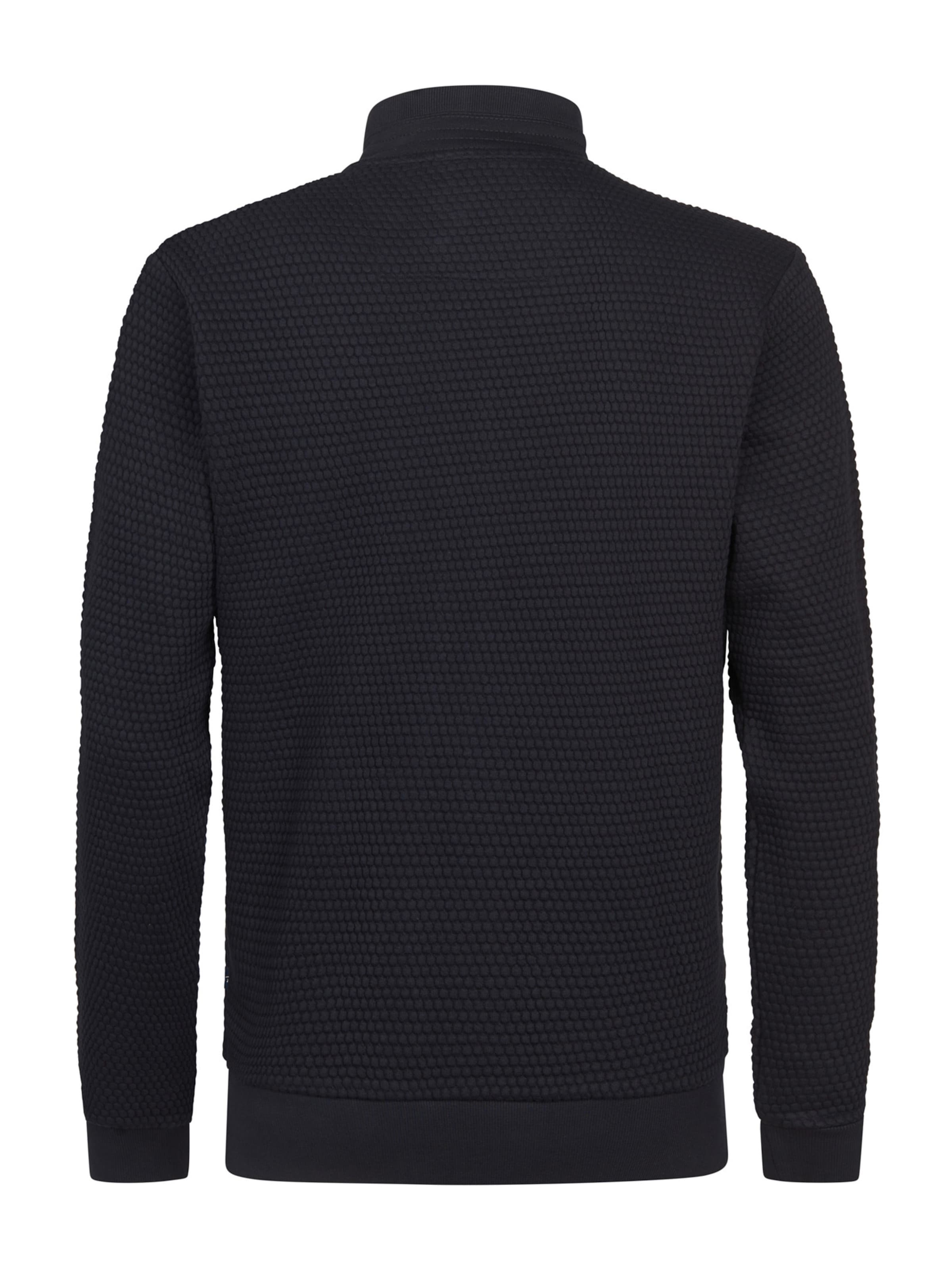 Petrol Industries Sweatvest 'Kenai' in Zwart