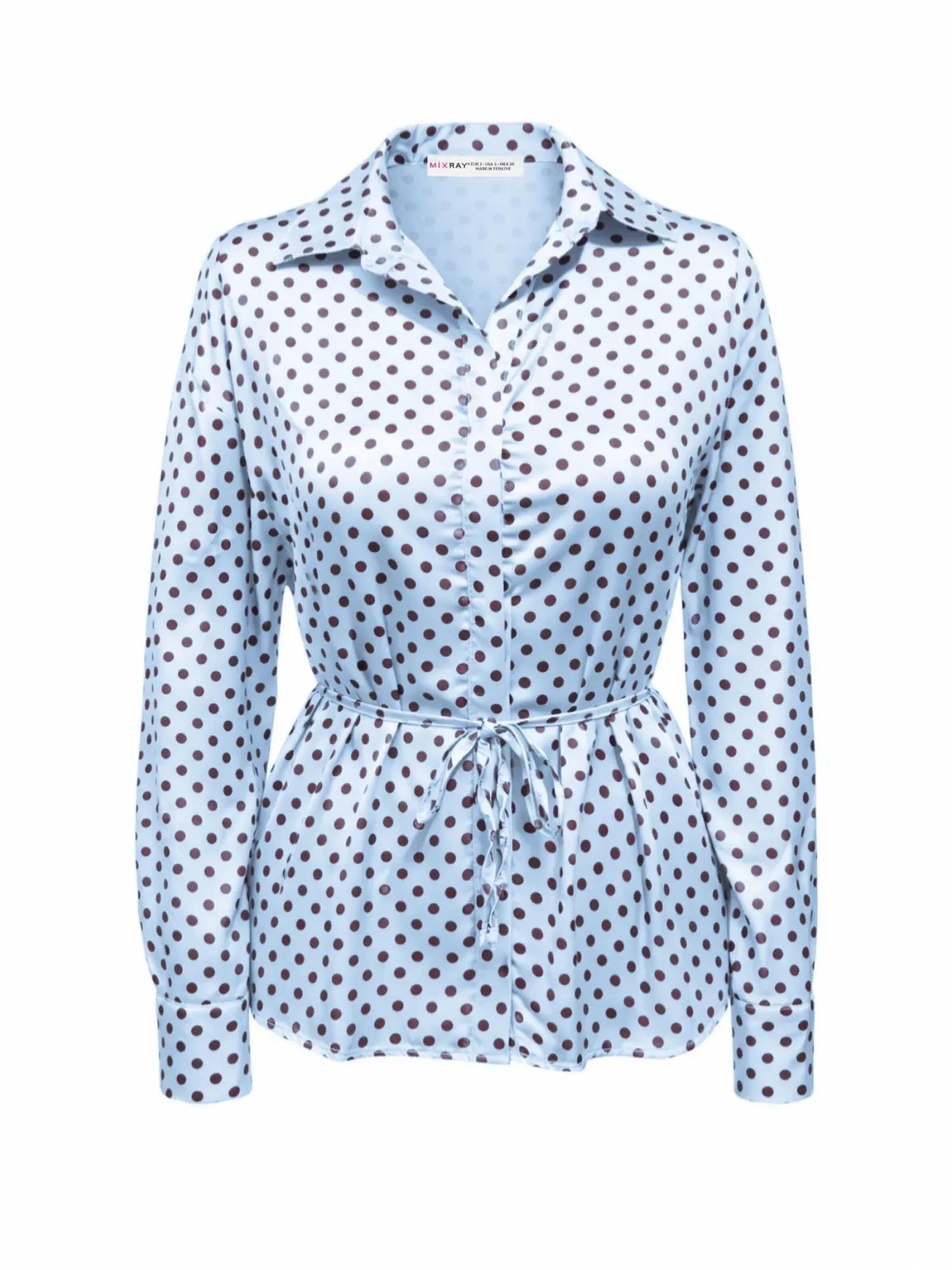 Chemisier MixRay en bleu : devant