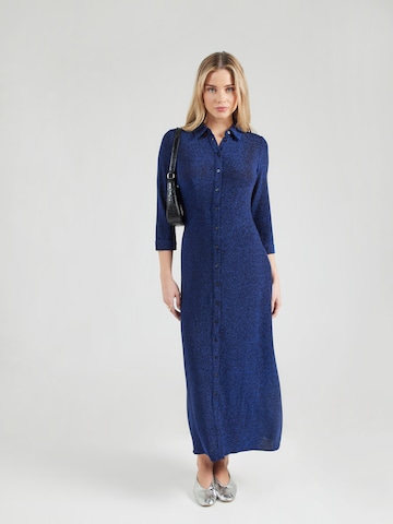 YAS - Vestido camisero 'YASSAVANNA' en negro: frente