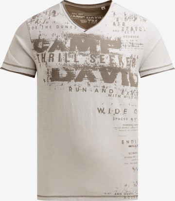 CAMP DAVID Shirt 'Dune Crusher' in Brown: front