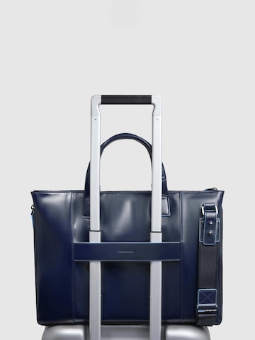 Sac d’ordinateur portable Piquadro en bleu