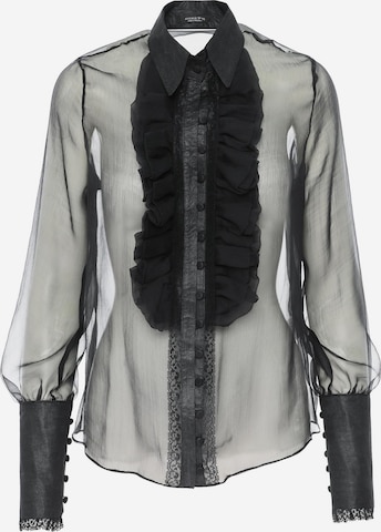 AVENUE N°29 Blus i svart: framsida