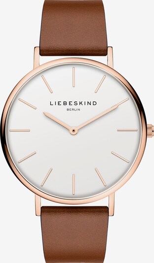 Liebeskind Berlin Uhr in braun / rosegold, Produktansicht
