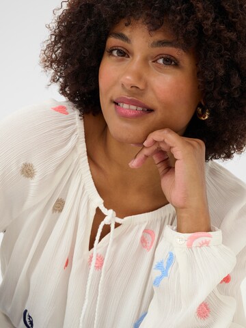 Camicia da donna 'Ronja' di Cream in bianco