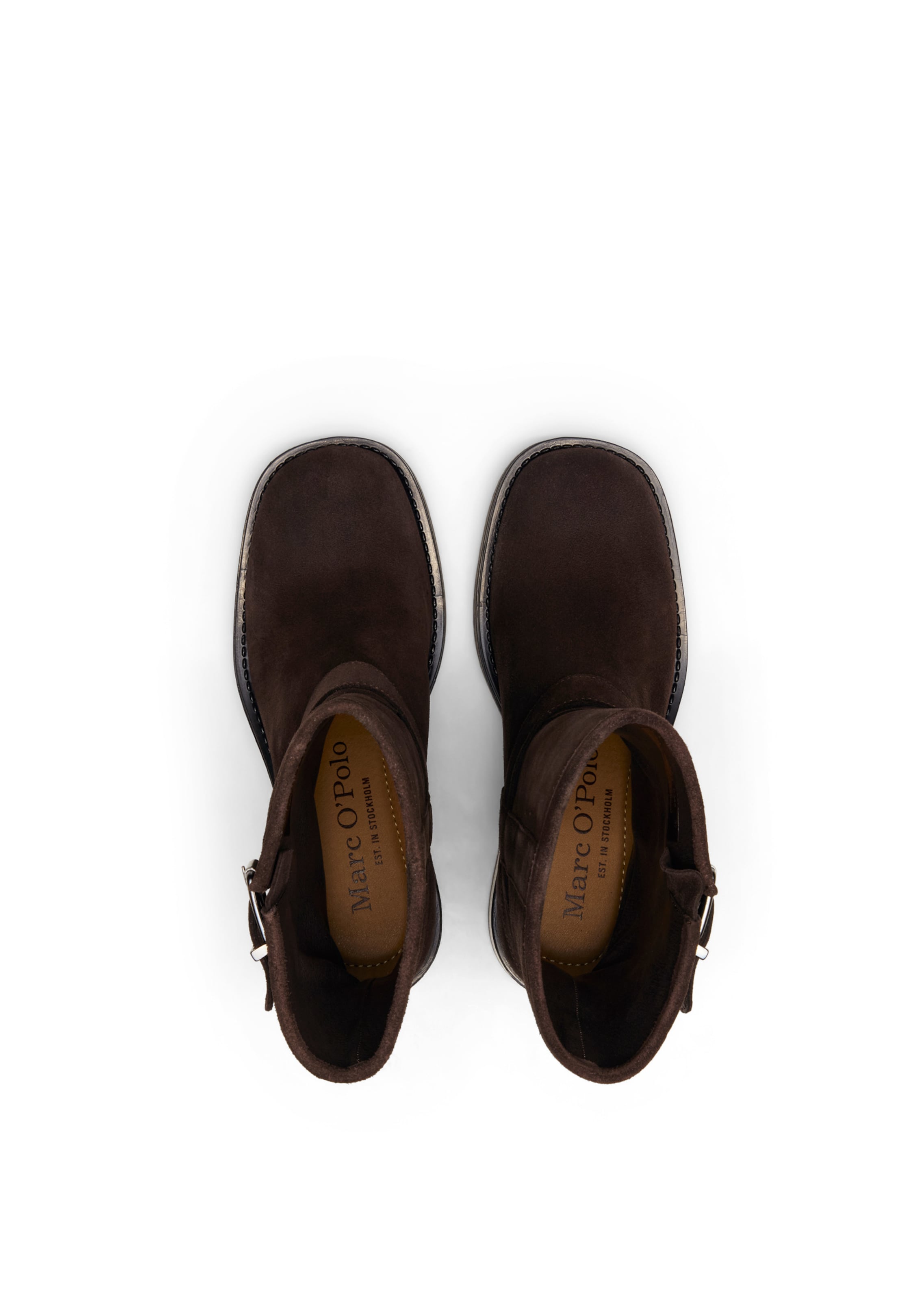 Marc O'Polo Stiefelette in Braun: oben
