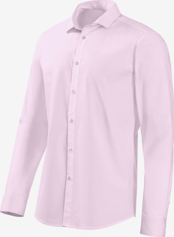 JOHN DEVIN Regular Fit Hemd in Pink