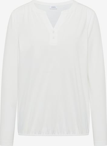 CECIL Shirt in Weiß: Vorderseite