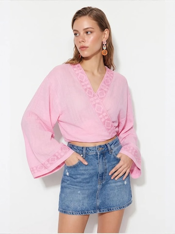 Camicia da donna 'Blusen' di Bianco Lucci in rosa