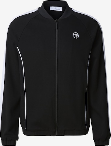 Sergio Tacchini - Casaco de treino 'Egeo' em preto: frente