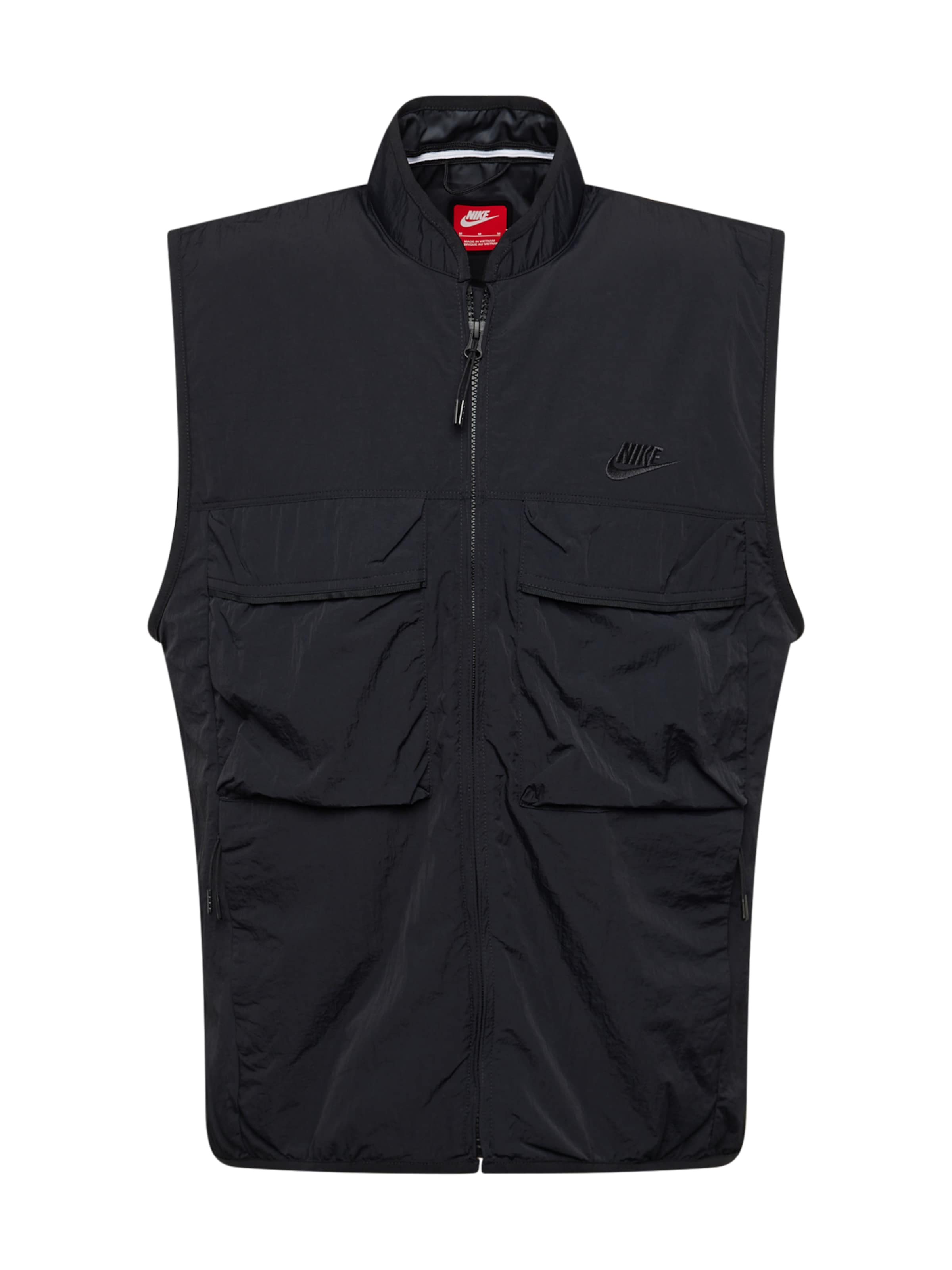 Black nike vest mens on sale