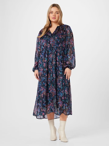 ONLY Carmakoma Shirt Dress 'SHANNI' in Blue: front