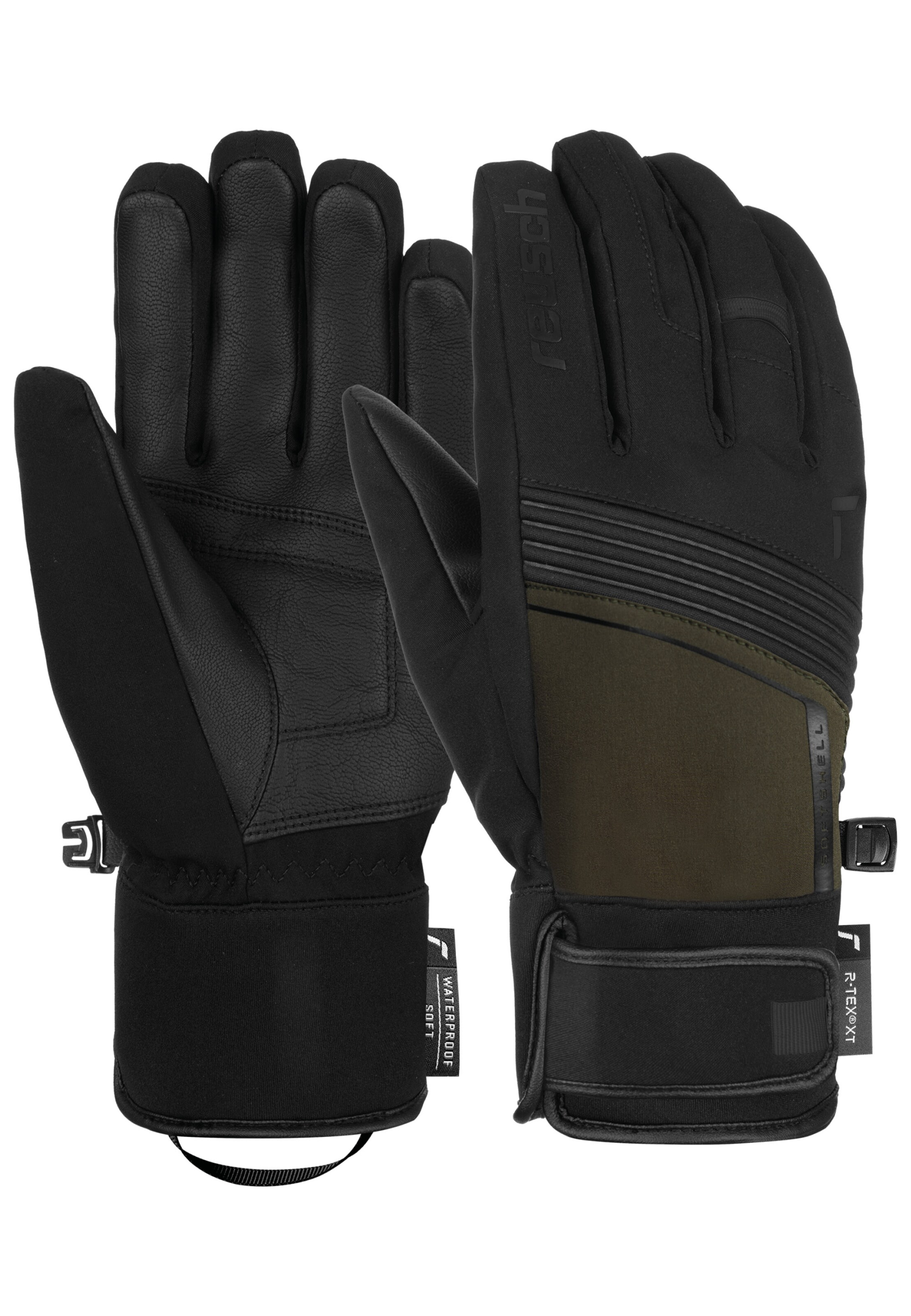 REUSCH Fingerhandschuhe 'Louis R-TEX® XT' in Grün: Vorderseite