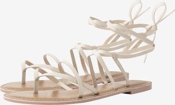 DreiMaster Vintage Sandalen met riem in Beige