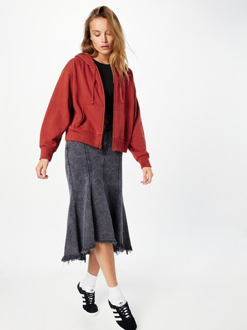 GAP Sweatjacke in Rot