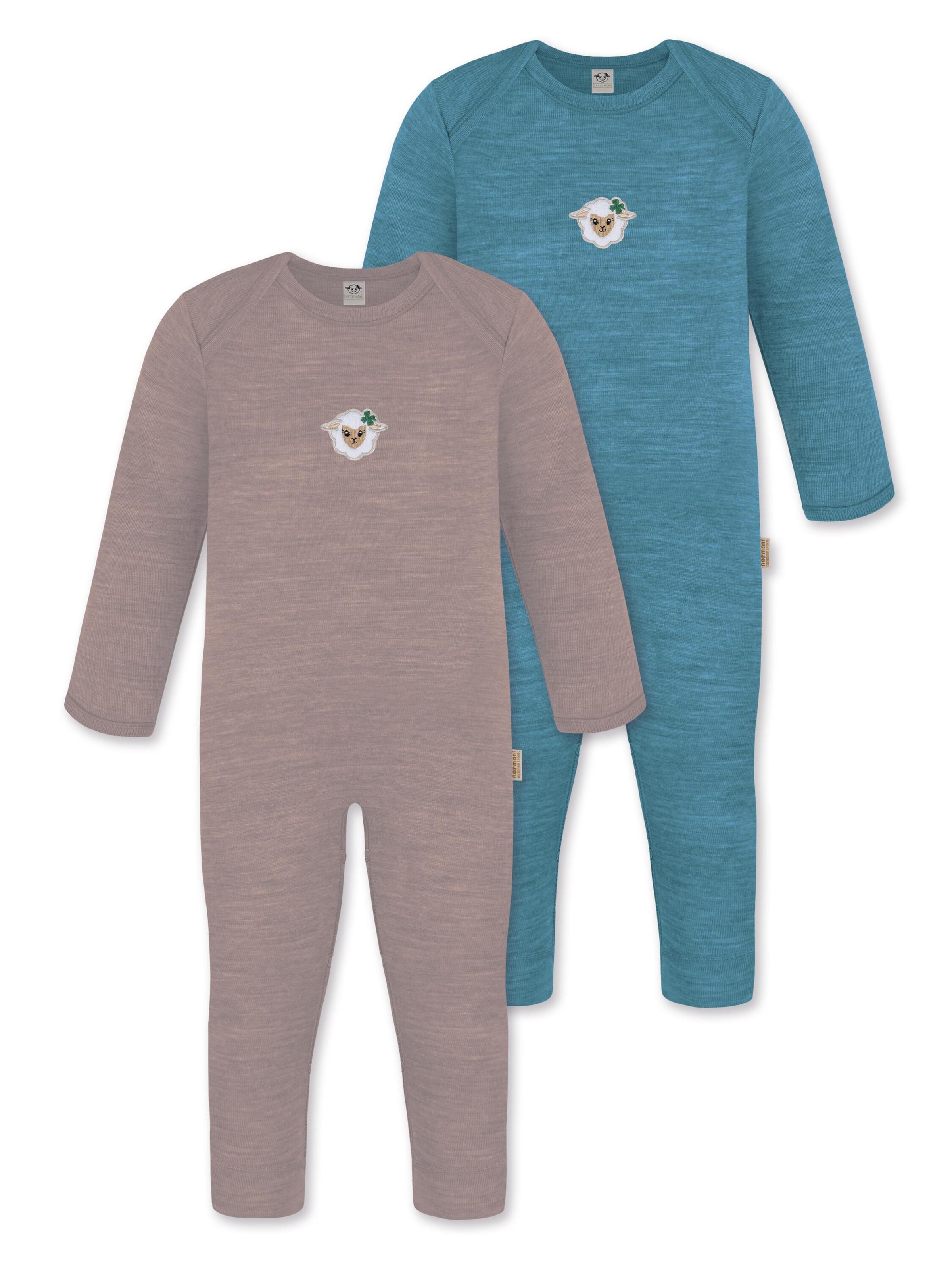 Barboteuse / body 'Waverly' normani en rose : devant