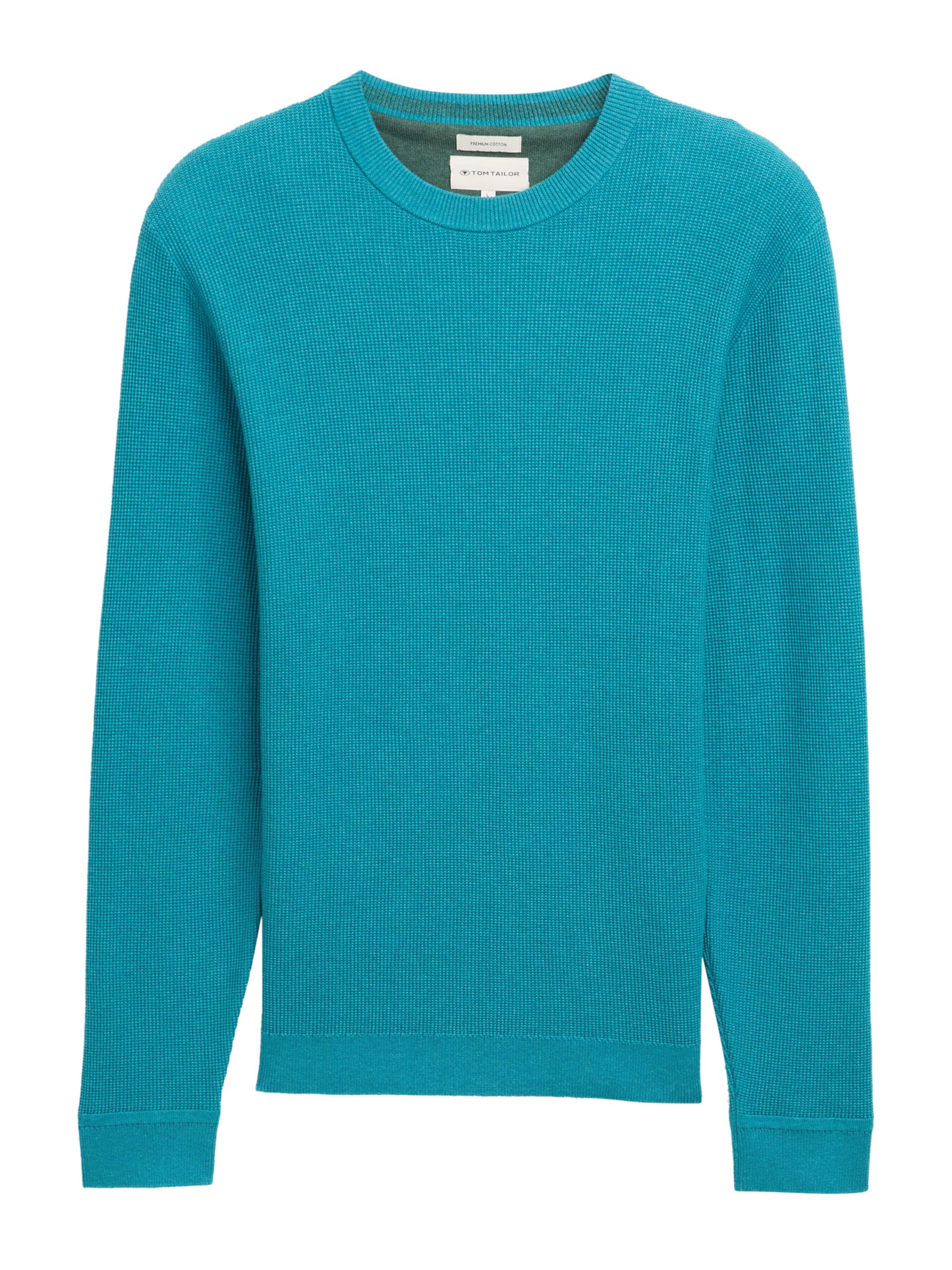 Pull-over TOM TAILOR en bleu : devant