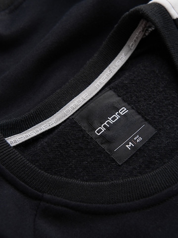 Sweat-shirt Ombre en noir