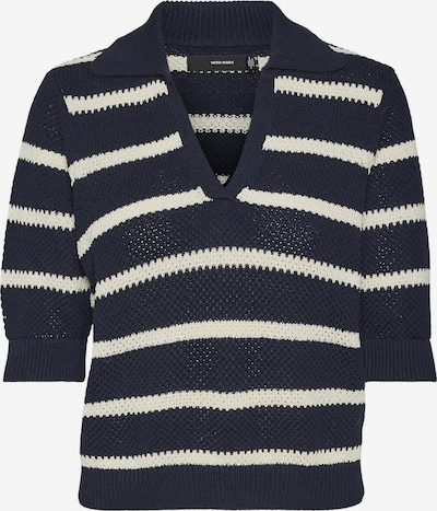 VERO MODA Pullover 'Amazing' in navy / weiß, Produktansicht