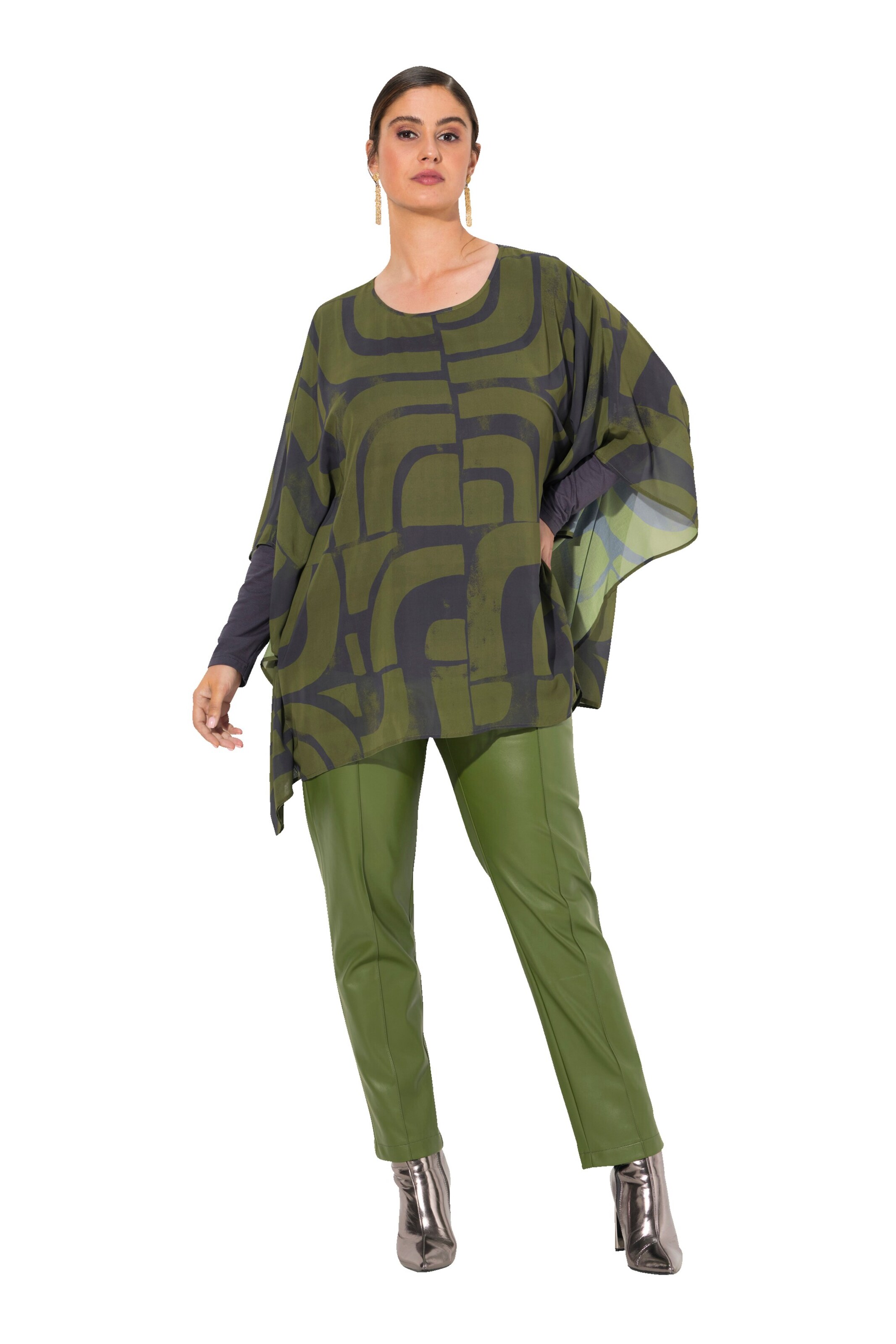 Ulla Popken Tunika in Grün