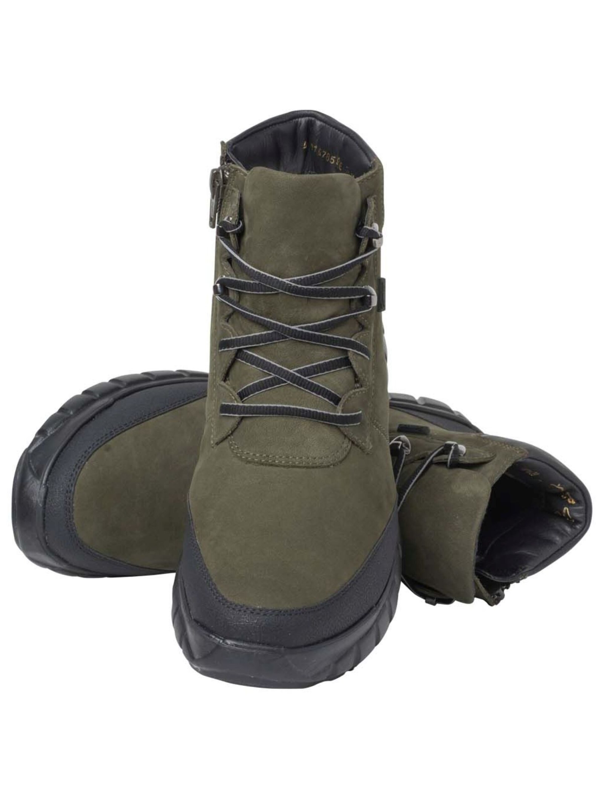 Bottines à lacets Ganter en vert