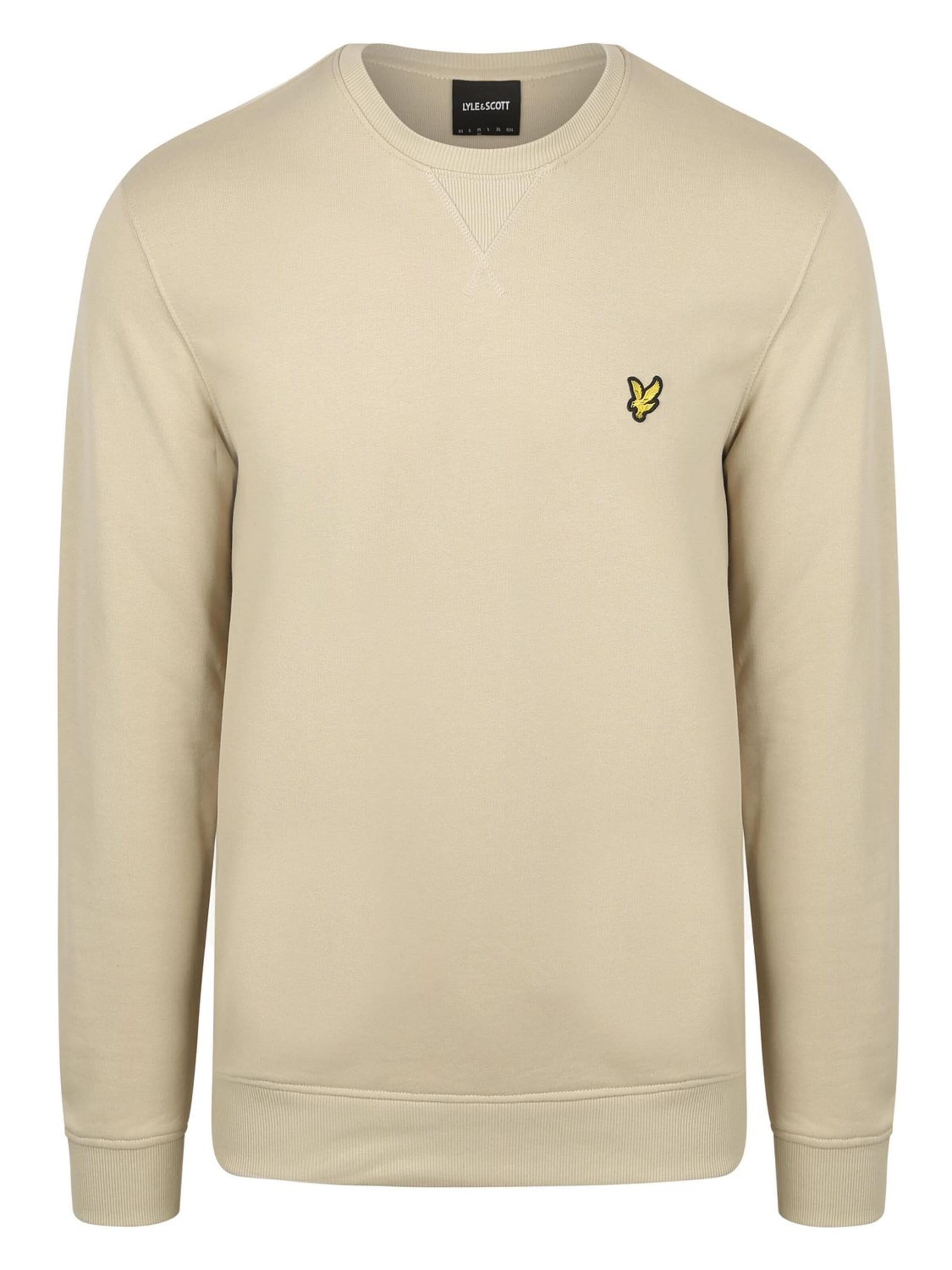 Lyle & Scott Trui in L in de kleur Beige, Productweergave