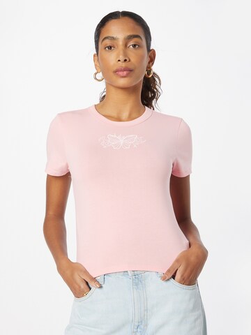 Cotton On - Camisa em rosa: frente