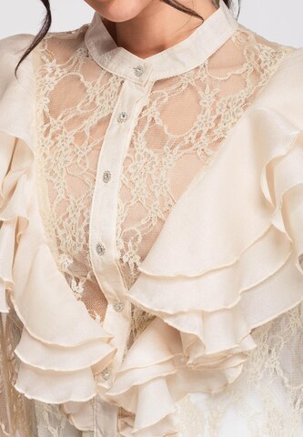 Chemisier 'OW-SH-E0007' Ombre en beige
