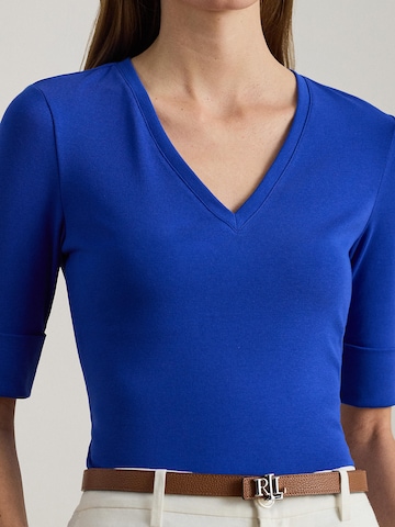 Lauren Ralph Lauren Petite T-Shirt 'JUDY' in Blau