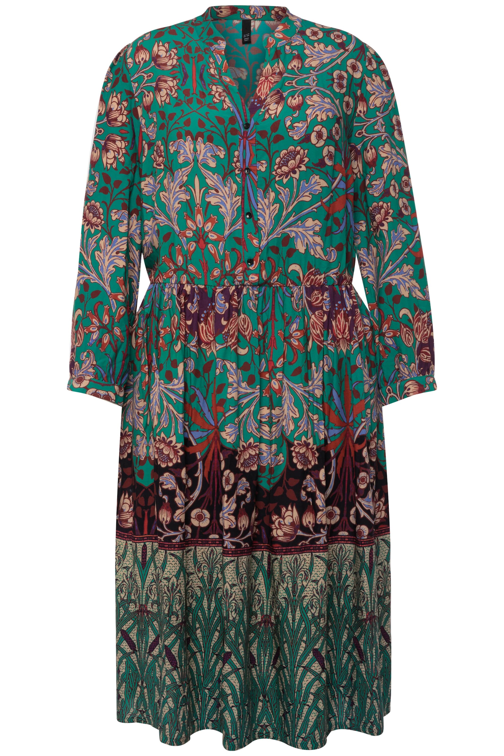 Ulla Popken Kleid in Mischfarben: Vorderseite