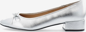 Ballerina 'CINDY' di Bianco in argento: frontale