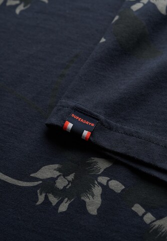 T-Shirt 'Essential' Superdry en bleu