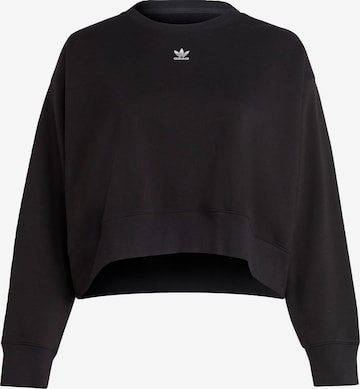 ADIDAS ORIGINALS Sweatshirt in Black: front