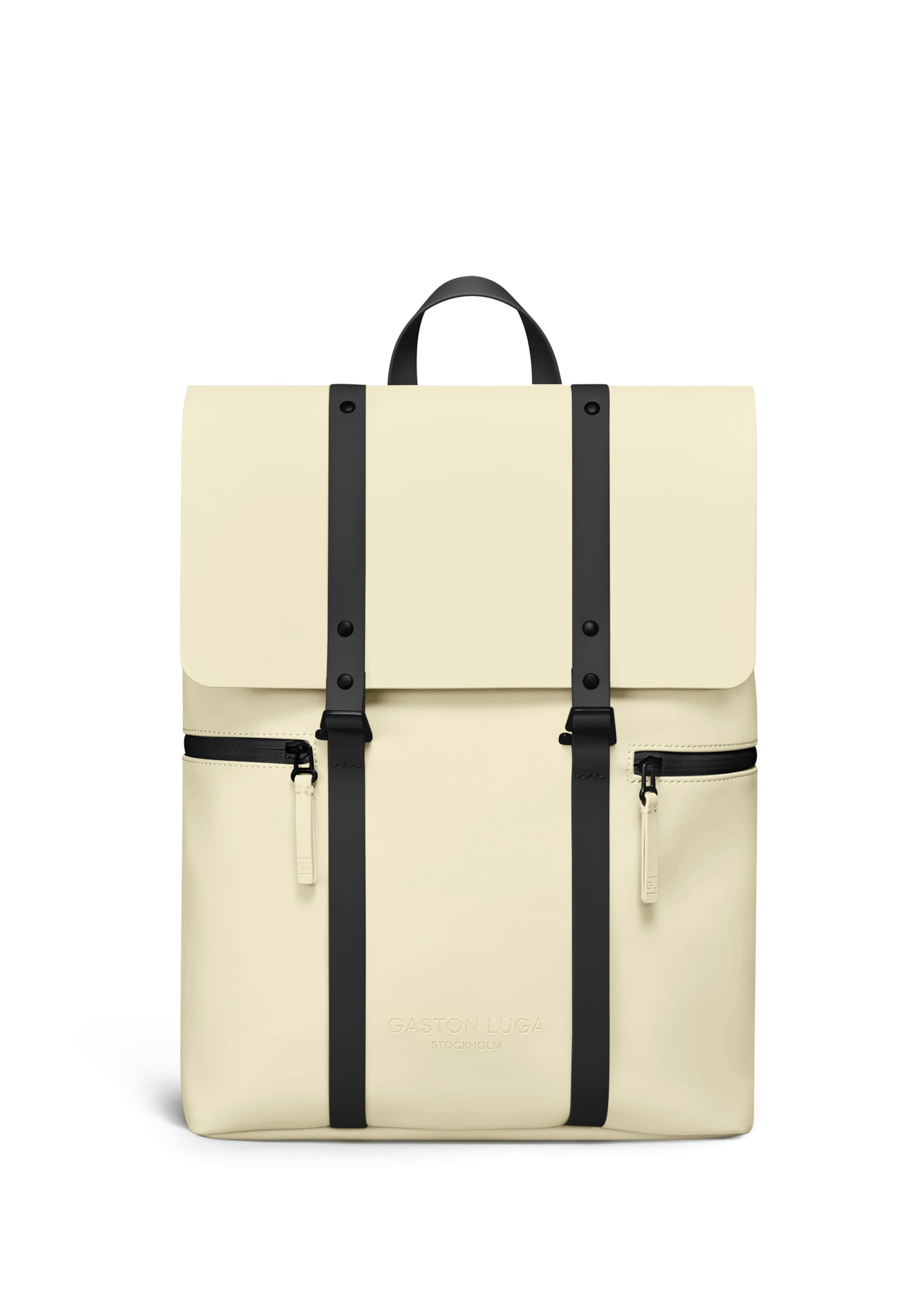 Gaston Luga Rucksack in Gelb: Vorderseite