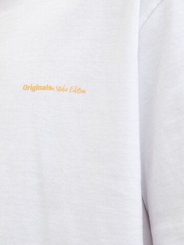 T-Shirt 'JORPAROS EASTER' JACK & JONES en blanc