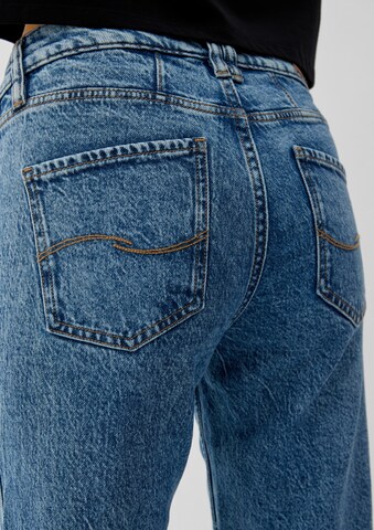 évasé Jean 'Catie' QS en bleu