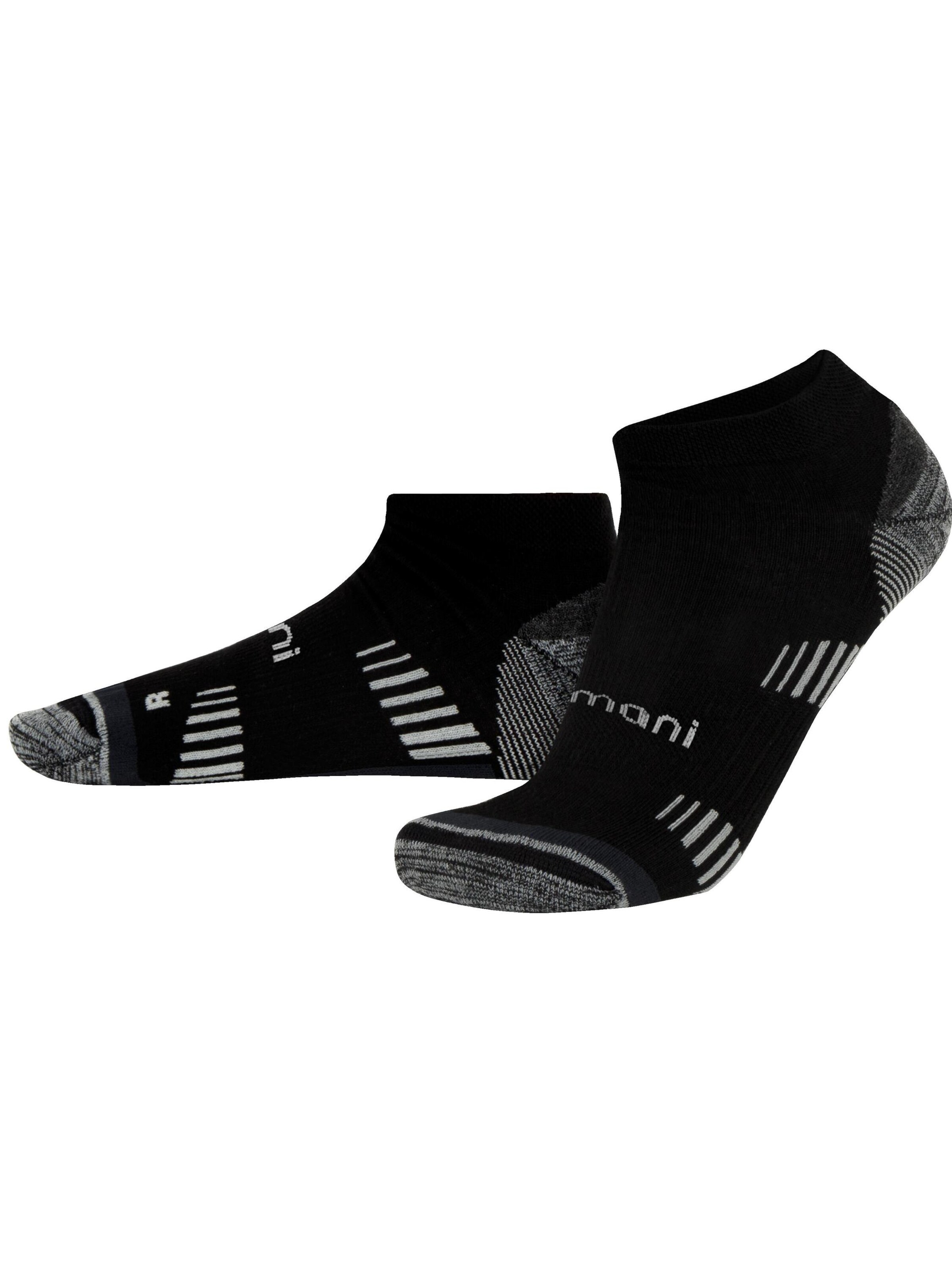 Chaussettes de sport normani en noir