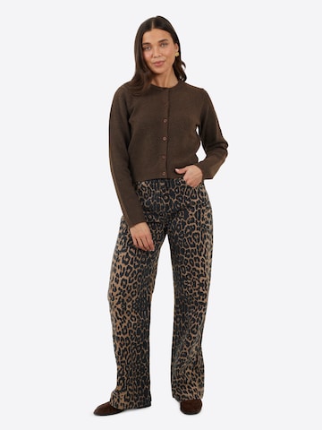 BRAVE SOUL Cardigan i brun