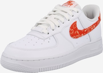 Nike Sportswear Platform trainers 'AIR FORCE 1' in White: front