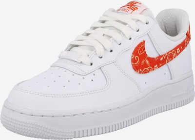 Nike Sportswear Platform trainers 'AIR FORCE 1' in Red / White, Item view