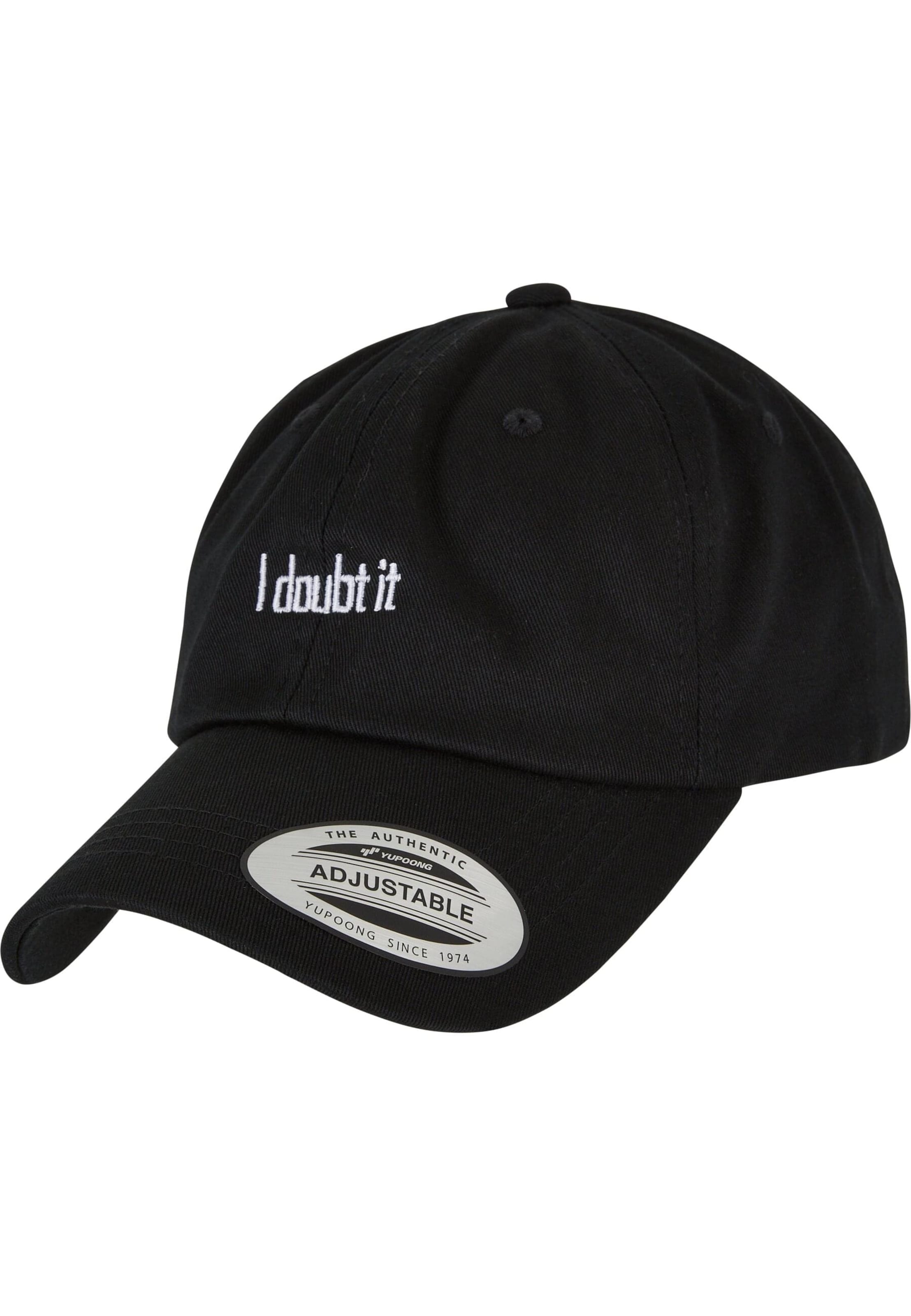 Mister Tee Lippalakki 'I Doubt It' värissä musta: etupuoli