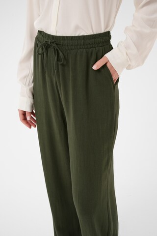 Love Copenhagen Regular Trousers 'Kamri' in Green